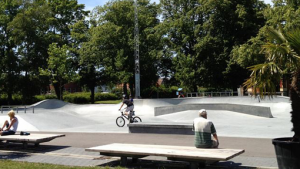 Skejtparken i Folkets Park, Trelleborg
