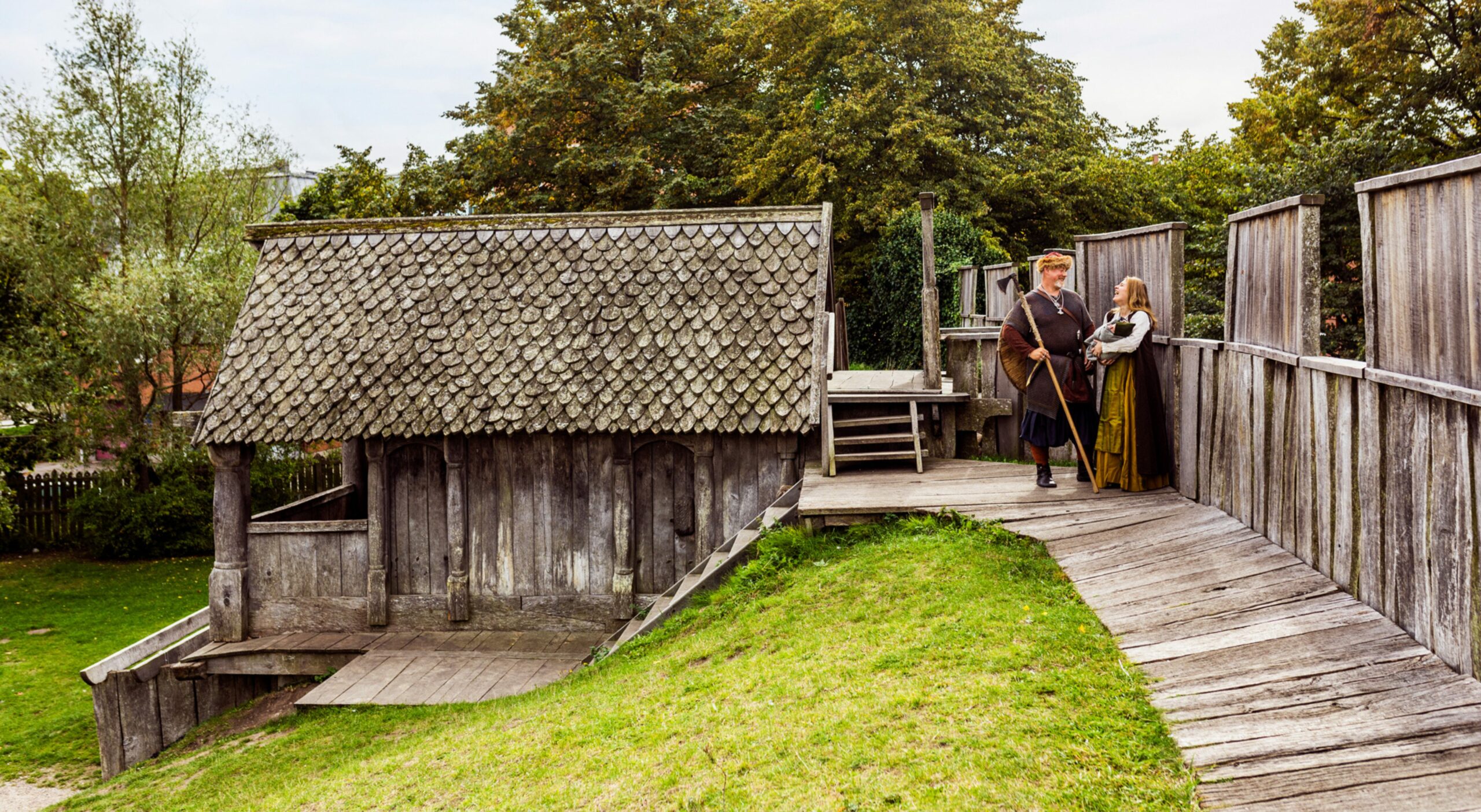 Vikingar på Trelleborgen