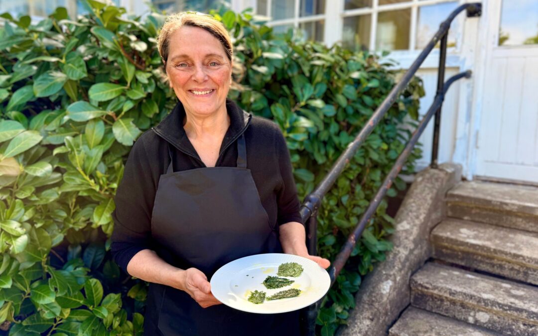 Anita på Gästis nässelchips