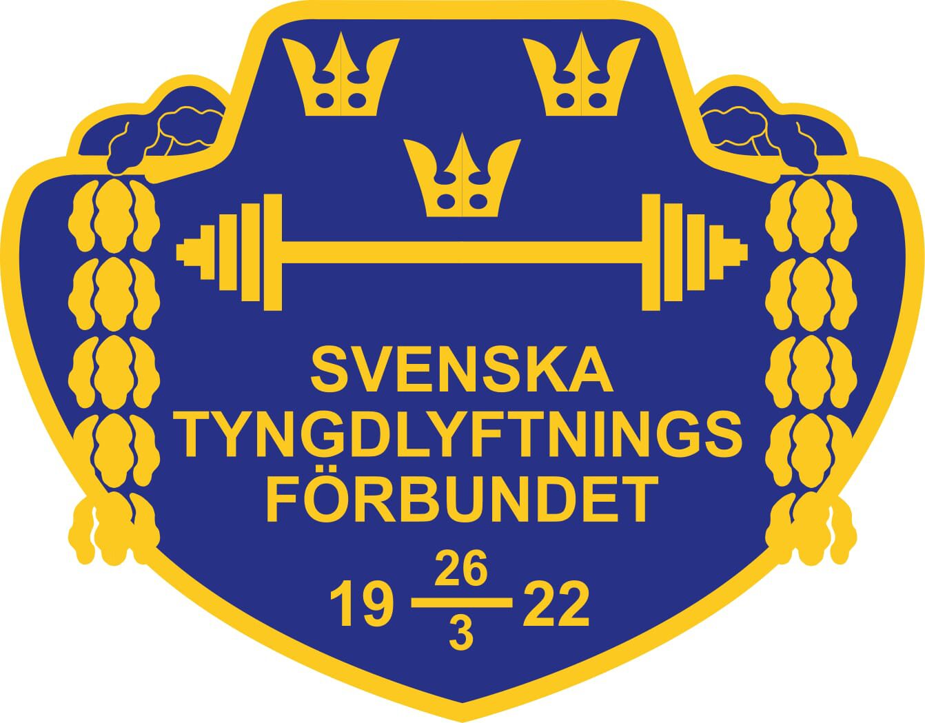 Svenska tyngdlyftningsförbundets logo